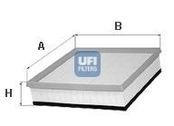 UFI Ilmansuodatin 30.512.00