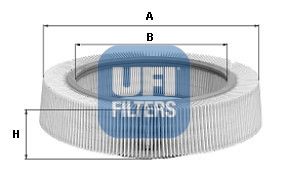 UFI Ilmansuodatin 30.800.00