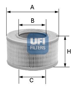 UFI Ilmansuodatin 30.807.00