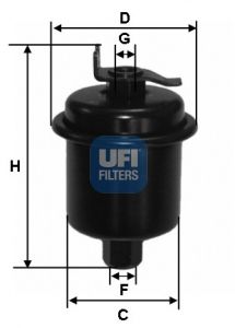 UFI Polttoainesuodatin 31.621.00