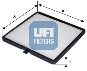 UFI Suodatin, sisäilma 53.116.00