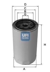 UFI Hydrauliikkasuodatin, automaattivaihteisto 80.059.00