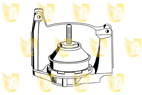 UNIGOM Moottorin tuki 396177