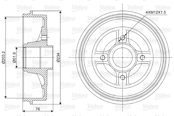 VALEO Jarrurumpu 237008