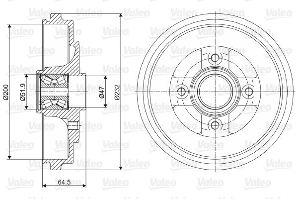 VALEO Jarrurumpu 237079