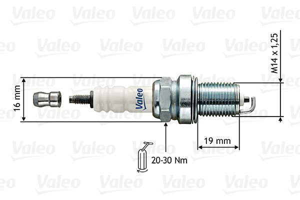 VALEO Sytytystulppa 246853