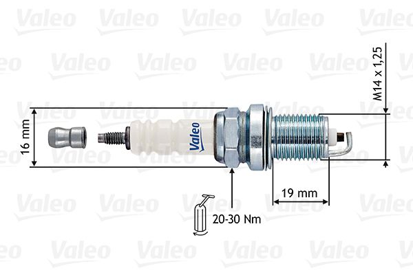 VALEO Sytytystulppa 246884