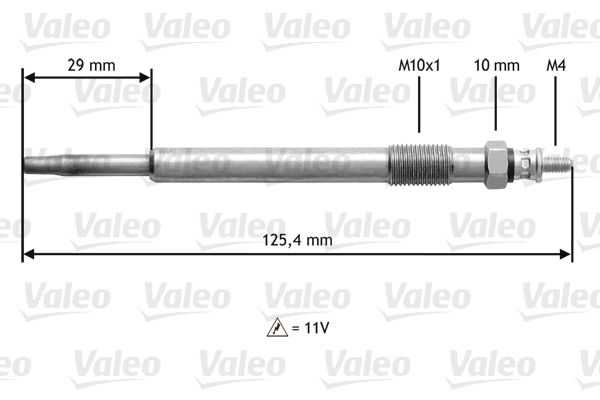 VALEO Hehkutulppa 345168