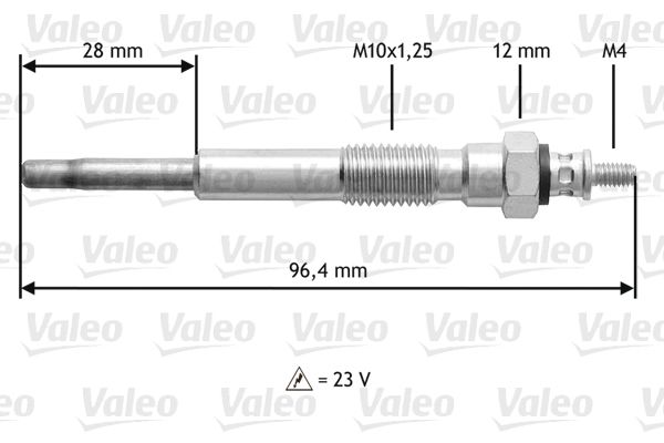 VALEO Hehkutulppa 345198