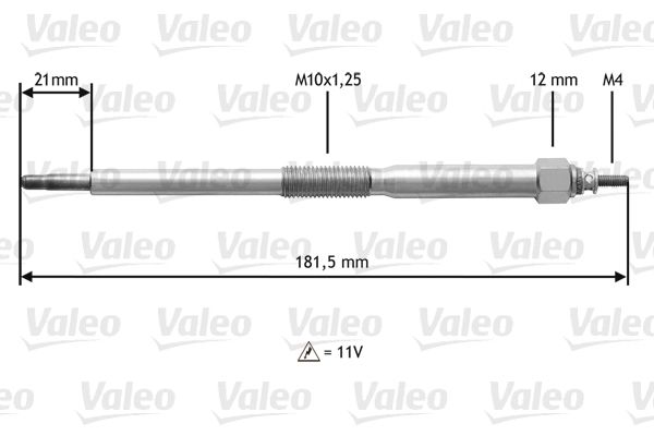 VALEO Hehkutulppa 345220