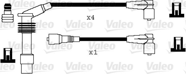 VALEO Sytytysjohtosarja 346010