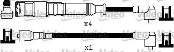 VALEO Sytytysjohtosarja 346217