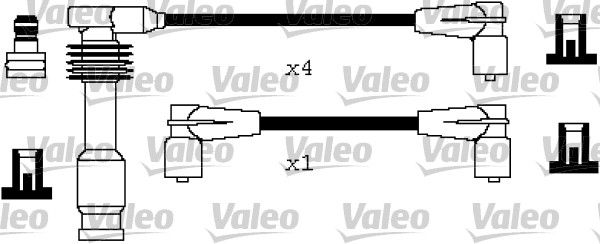 VALEO Sytytysjohtosarja 346300