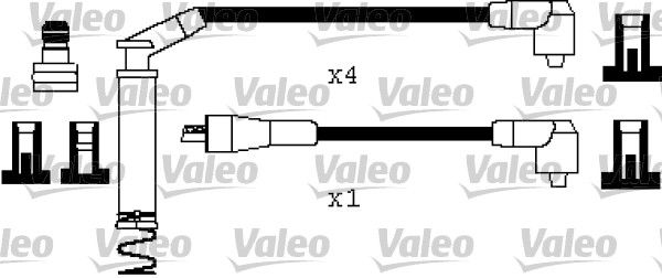 VALEO Sytytysjohtosarja 346401