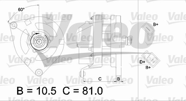 VALEO Laturi 436175