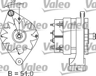 VALEO Laturi 436439