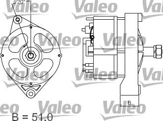 VALEO Laturi 436567