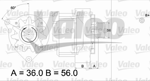 VALEO Laturi 436574