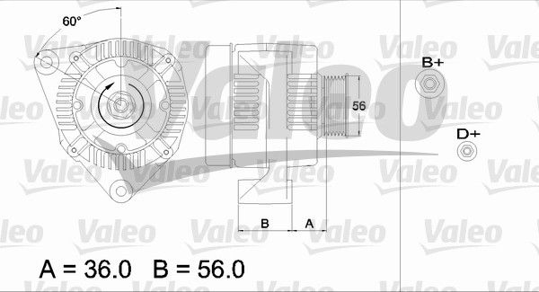 VALEO Laturi 436718