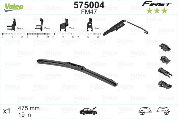 VALEO Pyyhkijänsulka 575004