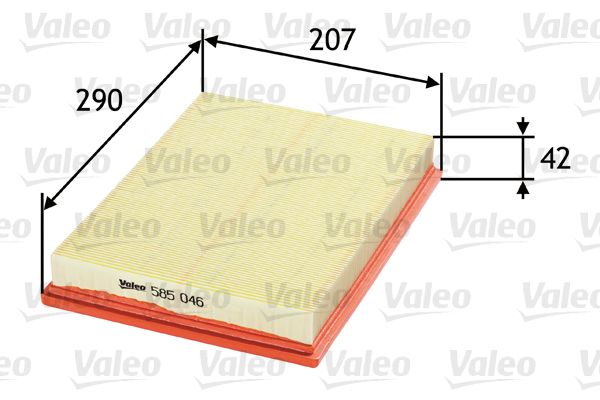 VALEO Ilmansuodatin 585046