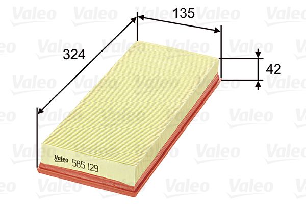 VALEO Ilmansuodatin 585129