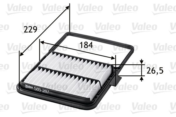 VALEO Ilmansuodatin 585287