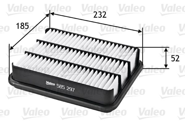 VALEO Ilmansuodatin 585297