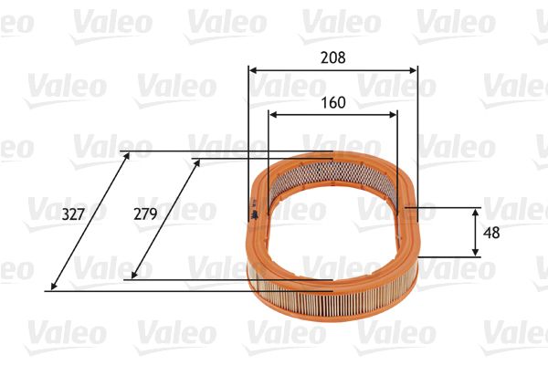 VALEO Ilmansuodatin 585722