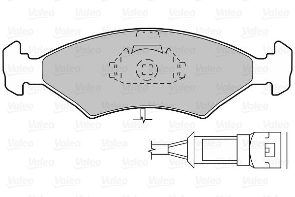 VALEO Jarrupala, levyjarru 598166