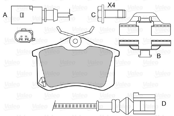 VALEO Jarrupala, levyjarru 598474