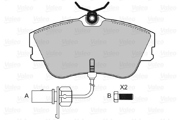 VALEO Jarrupala, levyjarru 598622