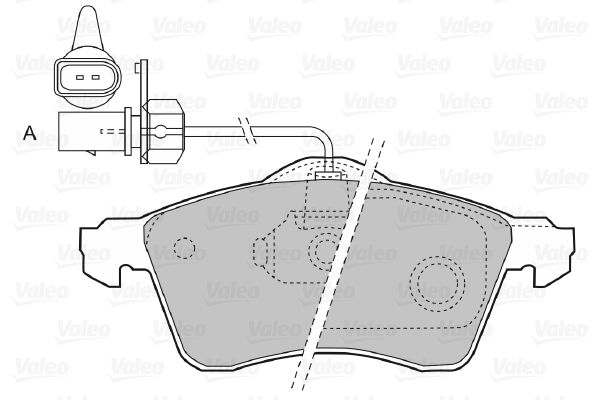 VALEO Jarrupala, levyjarru 598675