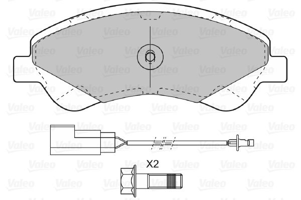 VALEO Jarrupala, levyjarru 598818