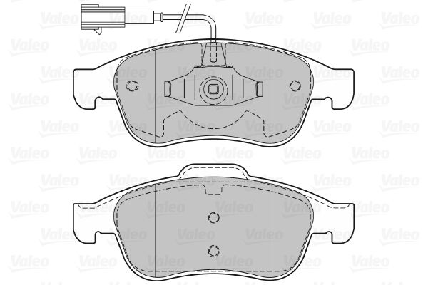 VALEO Jarrupala, levyjarru 601068