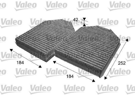 VALEO Suodatin, sisäilma 715640