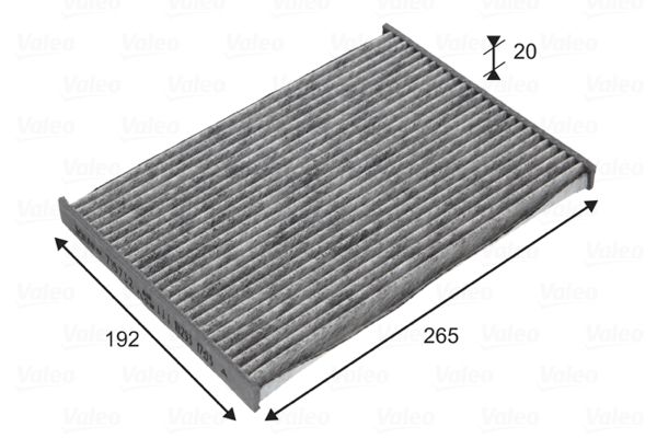 VALEO Suodatin, sisäilma 715732