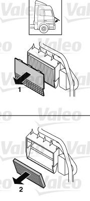 VALEO Suodatin, sisäilma 716004