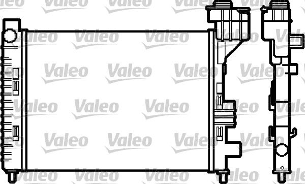 VALEO Jäähdytin,moottorin jäähdytys 732588