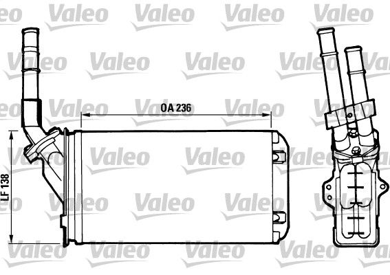 VALEO Lämmityslaitteen kenno 812002