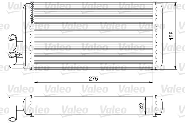 VALEO Lämmityslaitteen kenno 812068