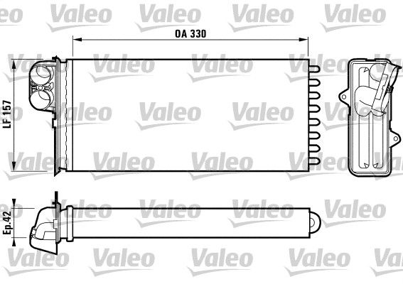 VALEO Lämmityslaitteen kenno 812170