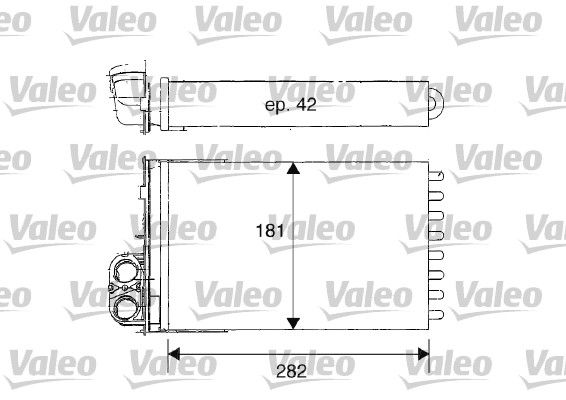 VALEO Lämmityslaitteen kenno 812181