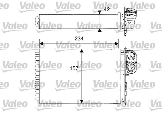 VALEO Lämmityslaitteen kenno 812215