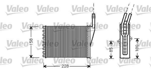 VALEO Lämmityslaitteen kenno 812287