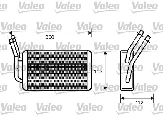 VALEO Lämmityslaitteen kenno 812332