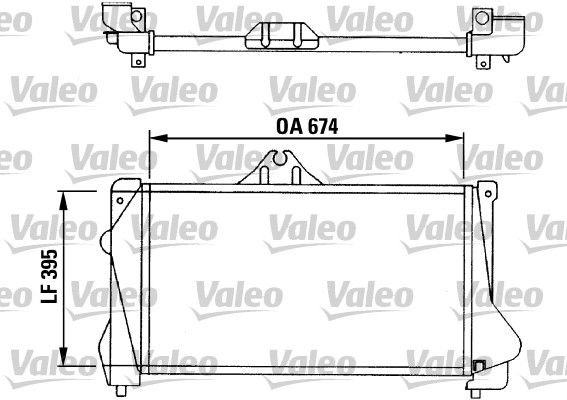 VALEO Välijäähdytin 816791