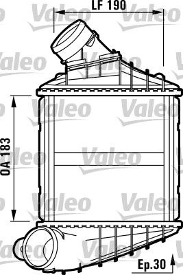 VALEO Välijäähdytin 817459