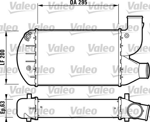 VALEO Välijäähdytin 817627