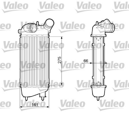 VALEO Välijäähdytin 817651